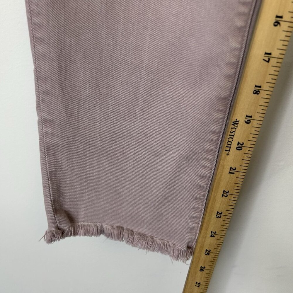 Joes Luna High Rise Crop Jeans Womens Size 32‎ Lilac Purple - Picture 6 of 12